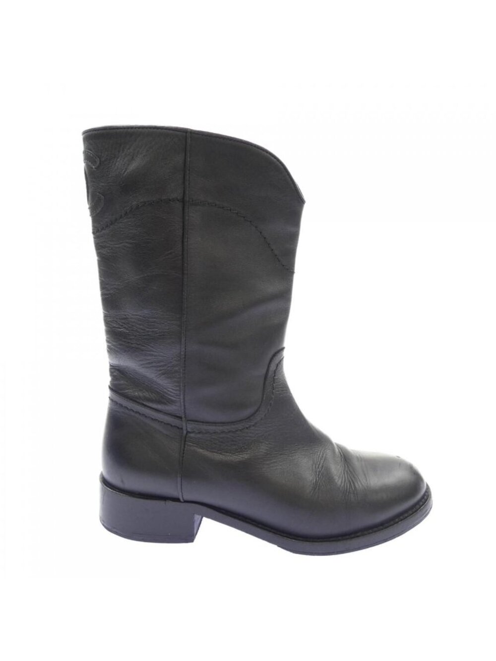 Chanel High Boots Black
